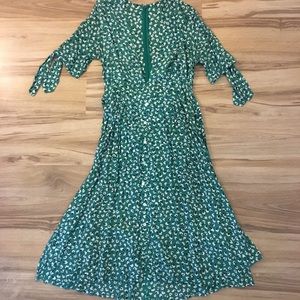 Faithfull floral midi dress